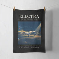 Thumbnail for Model 10A Electra - Poster - Towel - Black