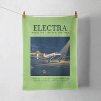 Thumbnail for Model 10A Electra - Poster - Towel - Light Green