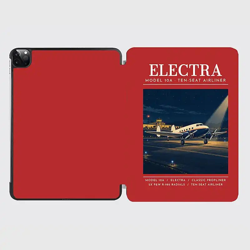 Model 10A Electra - Poster - iPad Case - Red