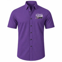 Thumbnail for Model 10A Electra - Short Sleeve Shirt - Original - Purple