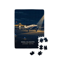 Thumbnail for Model 10A Electra - Vertical + Text - Canvas Puzzle