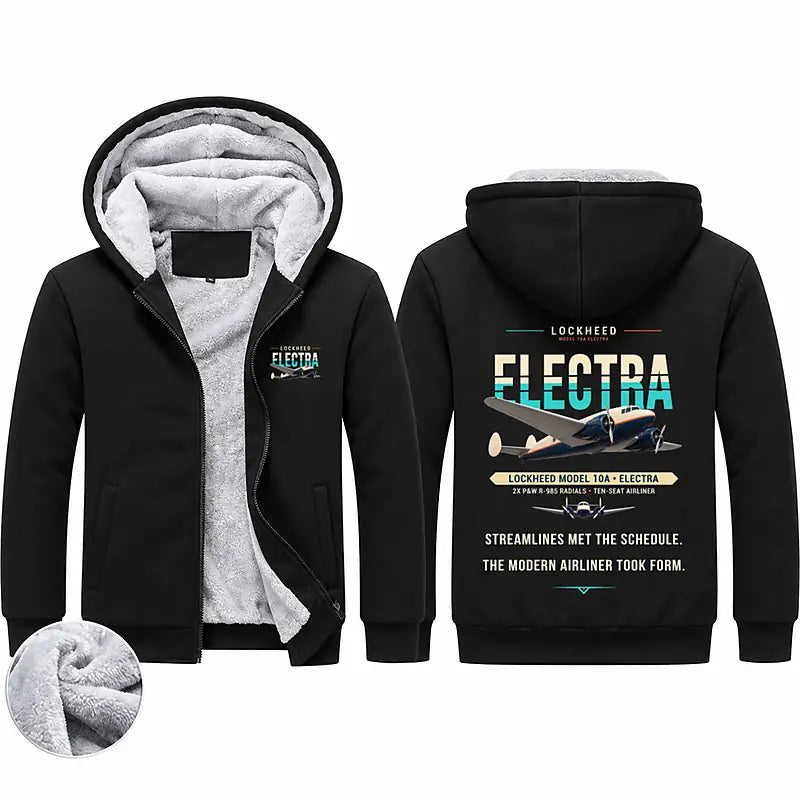 Model 10A Electra Zipped Sweatshirts - Original - Black
