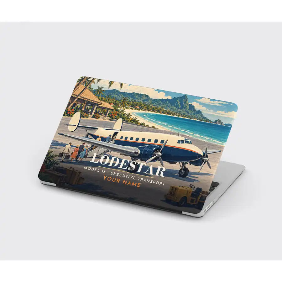 Model 18 Lodestar - 3D + Name - MacBook Case - Full Print