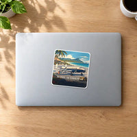 Thumbnail for Model 18 Lodestar - 3D + Name - Square Sticker - MacBook