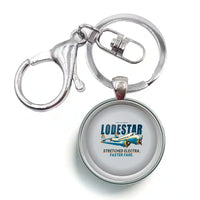 Thumbnail for Model 18 Lodestar - Cartoon - Circle Key Chain - Light Gray