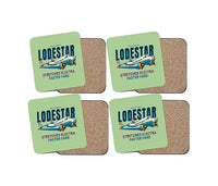 Thumbnail for Model 18 Lodestar - Cartoon - Coaster Set - Light Green