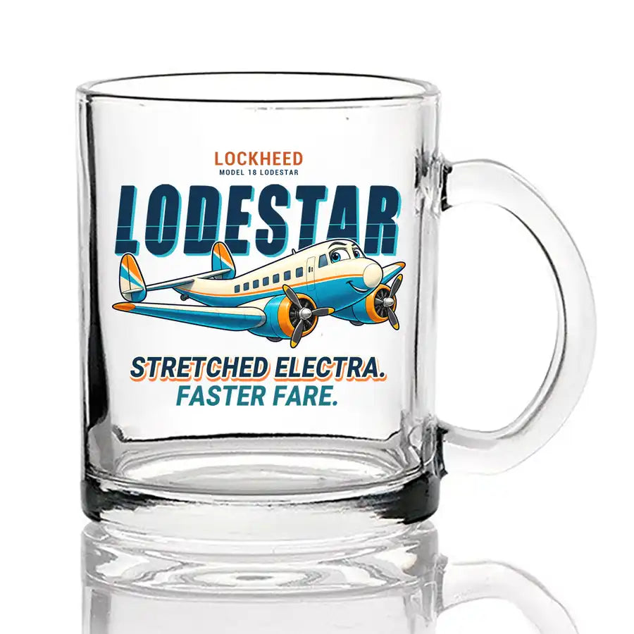 Model 18 Lodestar - Cartoon - Coffee & Tea Glass