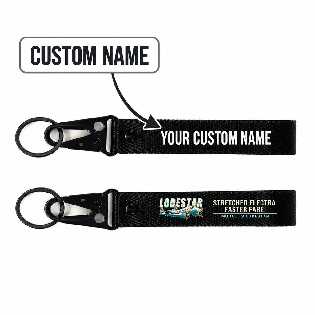 Model 18 Lodestar Hawk-Shaped Key Chains - Black - Cartoon - Personalized