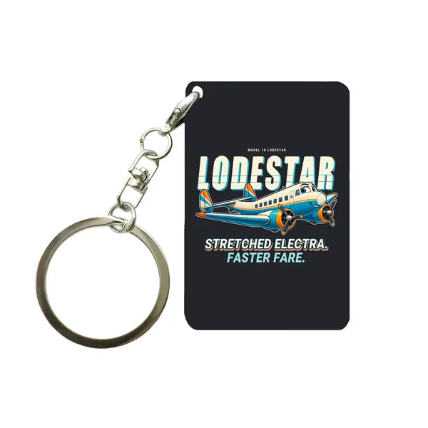 Model 18 Lodestar - Cartoon - Key Chain - Black