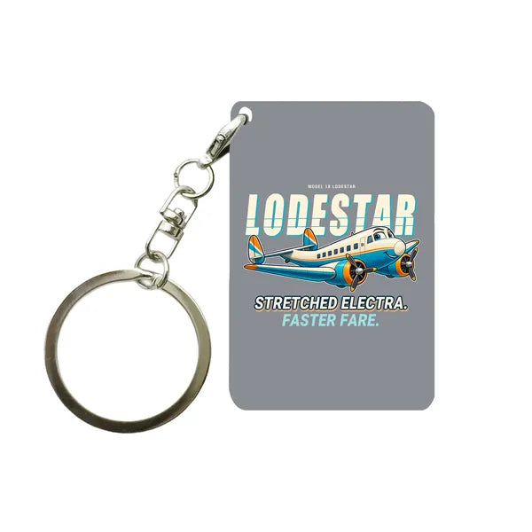 Model 18 Lodestar - Cartoon - Key Chain - Gray