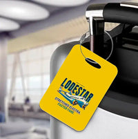 Thumbnail for Model 18 Lodestar - Cartoon - Luggage Tag - Yellow