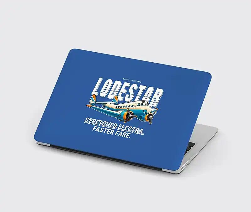 Model 18 Lodestar - Cartoon - MacBook Case - Blue