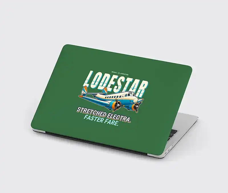 Model 18 Lodestar - Cartoon - MacBook Case - Green