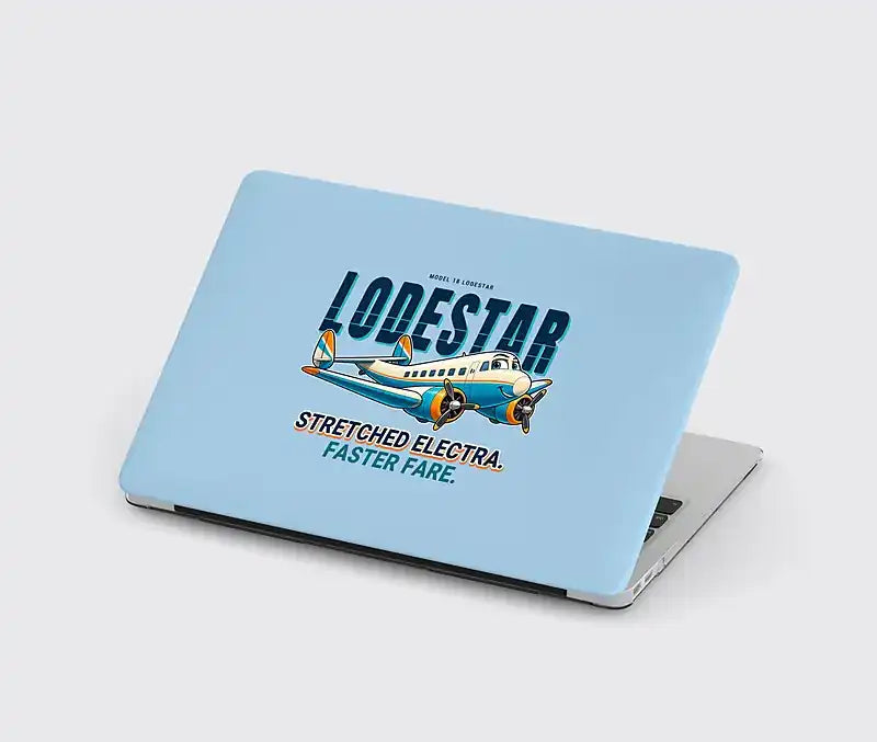 Model 18 Lodestar - Cartoon - MacBook Case - Light Blue