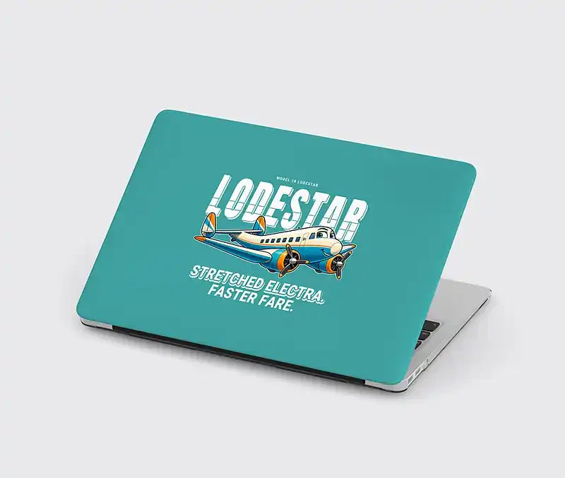 Model 18 Lodestar - Cartoon - MacBook Case - Turquoise