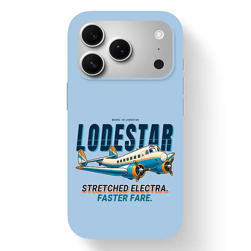Model 18 Lodestar - Cartoon - MagSafe iPhone 17 Pro - Light Blue