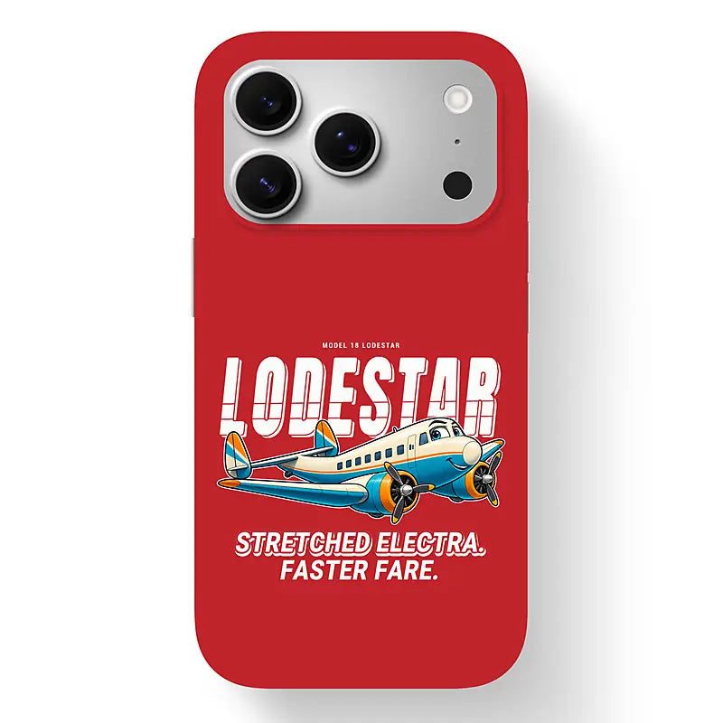 Model 18 Lodestar - Cartoon - MagSafe iPhone 17 Pro - Red