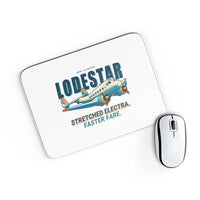 Thumbnail for Model 18 Lodestar - Cartoon - Mouse Pad - White