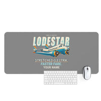 Thumbnail for Model 18 Lodestar - Cartoon + Name - Desk Mat - Gray