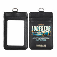 Thumbnail for Model 18 Lodestar - Cartoon - ID Card Holder - Black + Name