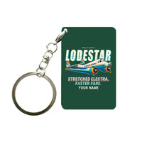 Thumbnail for Model 18 Lodestar - Cartoon + Name - Key Chain - Dark Green