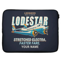 Thumbnail for Model 18 Lodestar - Cartoon + Name - Laptop Sleeve