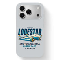 Thumbnail for Model 18 Lodestar - Cartoon + Name - MagSafe iPhone 17 Pro - Light Gray