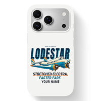 Thumbnail for Model 18 Lodestar - Cartoon + Name - MagSafe iPhone 17 Pro - White