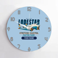 Thumbnail for Model 18 Lodestar - Cartoon + Name - No Frame - Light Blue
