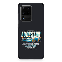 Thumbnail for Model 18 Lodestar - Cartoon + Name - Samsung Case - Black