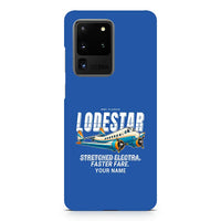 Thumbnail for Model 18 Lodestar - Cartoon + Name - Samsung Case - Blue