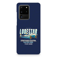 Thumbnail for Model 18 Lodestar - Cartoon + Name - Samsung Case - Navy Blue