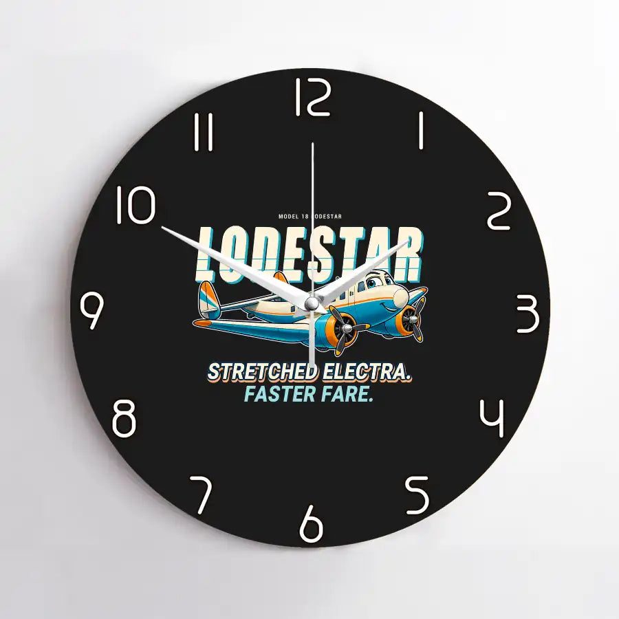 Model 18 Lodestar - Cartoon - No Frame - Black