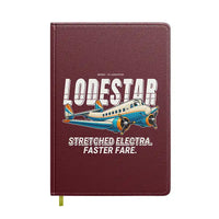 Thumbnail for Model 18 Lodestar - Cartoon - Notebook - Dark Red