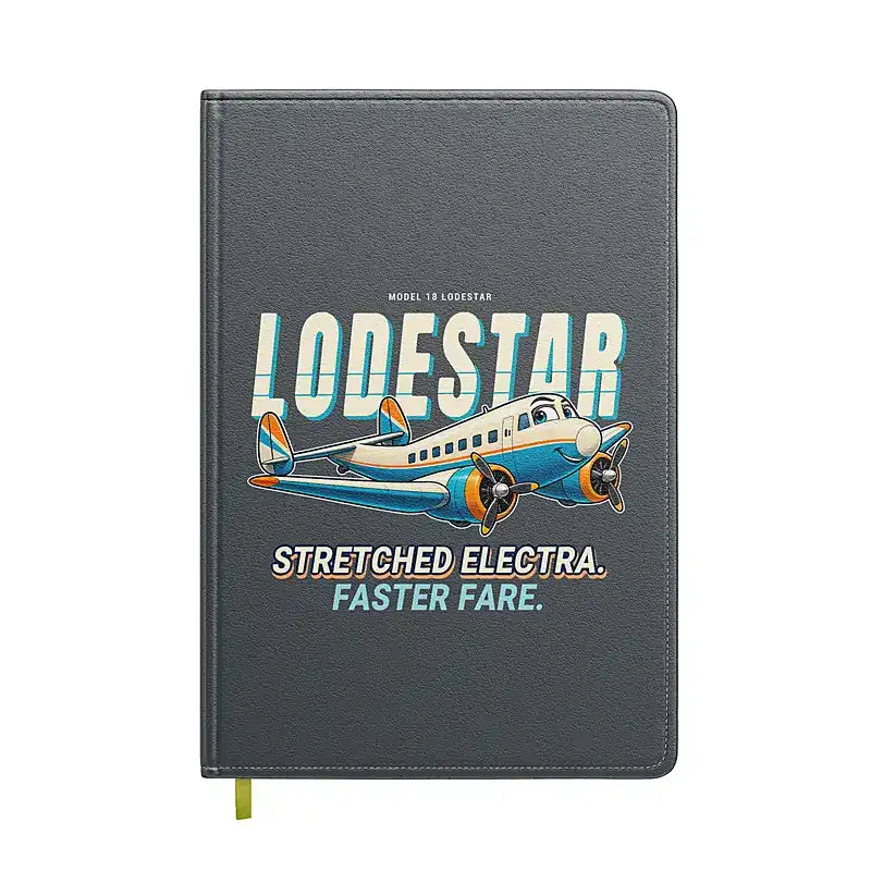 Model 18 Lodestar - Cartoon - Notebook - Gray