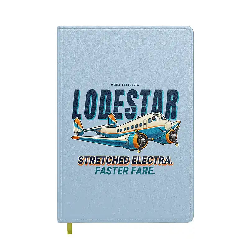 Model 18 Lodestar - Cartoon - Notebook - Light Blue