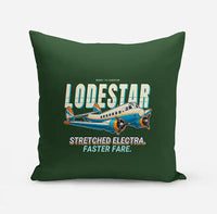 Thumbnail for Model 18 Lodestar - Cartoon - Pillow - Dark Green