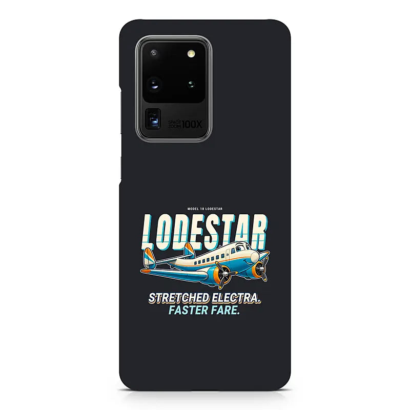 Model 18 Lodestar - Cartoon - Samsung Case - Black