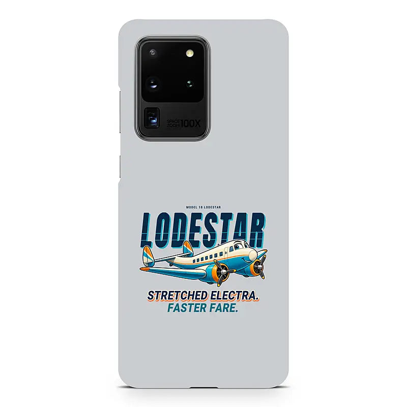 Model 18 Lodestar - Cartoon - Samsung Case - Light Gray