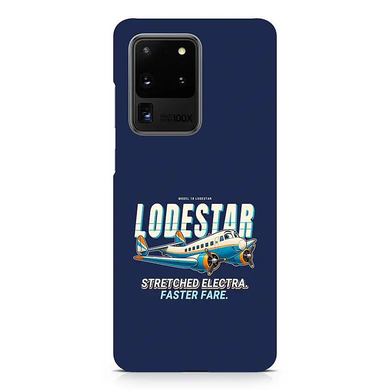 Model 18 Lodestar - Cartoon - Samsung Case - Navy Blue