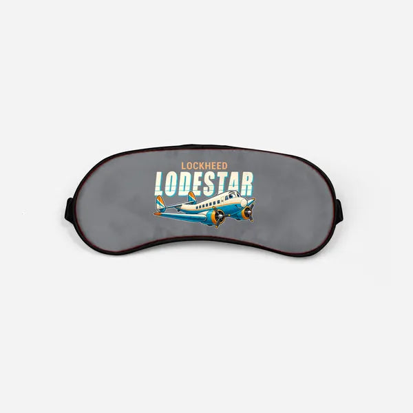 Model 18 Lodestar - Cartoon - Sleep Mask - Gray