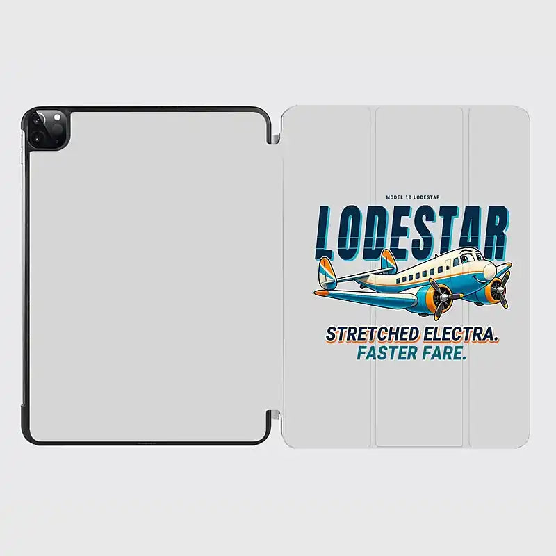 Model 18 Lodestar - Cartoon - iPad Case - Light Gray