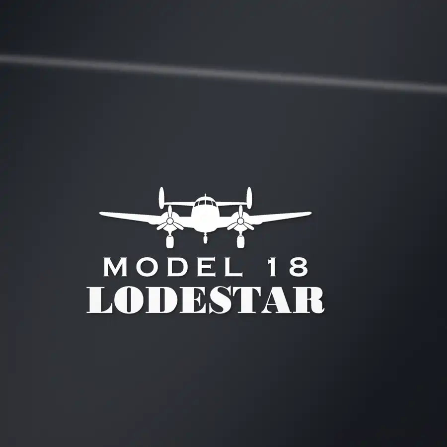 Model 18 Lodestar - Heritage Die-Cut - White - Die-Cut - Close-up