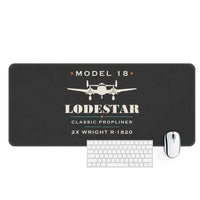 Thumbnail for Model 18 Lodestar - Heritage - Desk Mat - Black