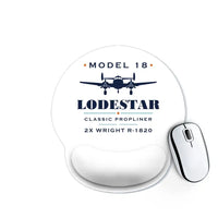 Thumbnail for Model 18 Lodestar - Heritage - Ergonomic Mouse Pad - White