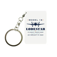 Thumbnail for Model 18 Lodestar - Heritage - Key Chain - White