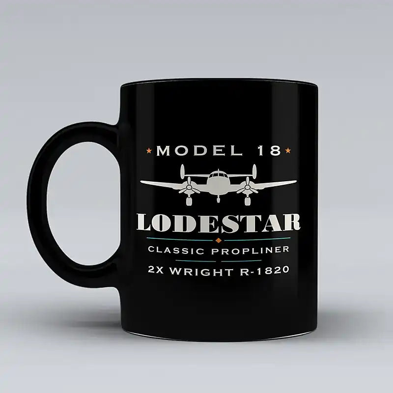 Model 18 Lodestar - Heritage - Mug - Black