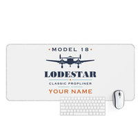 Thumbnail for Model 18 Lodestar - Heritage + Name - Desk Mat - White