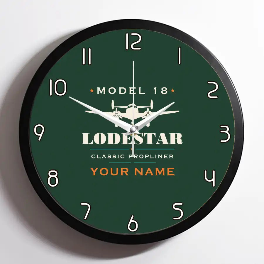 Model 18 Lodestar - Heritage + Name - Framed - Dark Green