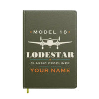 Thumbnail for Model 18 Lodestar - Heritage + Name - Notebook - Green Army